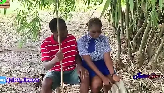 Julietsimeon the Girl, Was Fucked by a Farmer in the Bush.