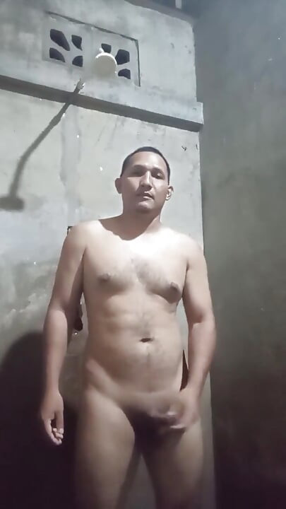 Jerking off in the Bathroom