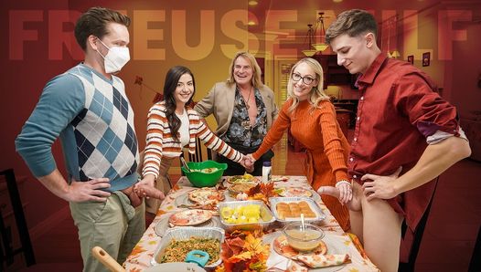 Thanksgiving est un moment où la famille jouit ensemble, et en cette période de vacances, les choses vont se compliquer