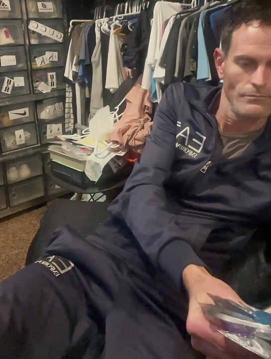 Mike masturbating again