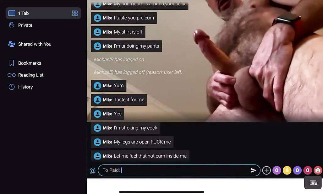 Alone in Front of Webcam