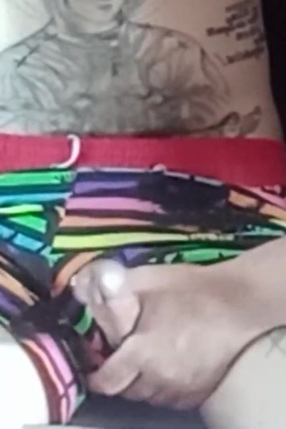 Stepmom sucks and jerks off my cock 4