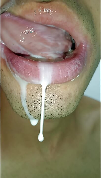 I want your milk in my mouth, tongue, long tongue fetish, sloopy, long tongue blowjob, playful tongue, kiss