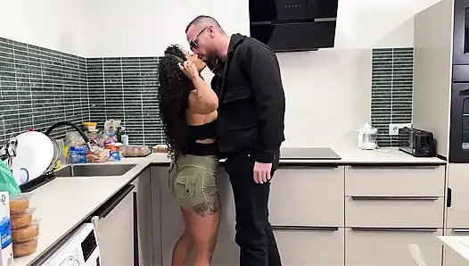 My Boss Fucked Me in the Kitchen
