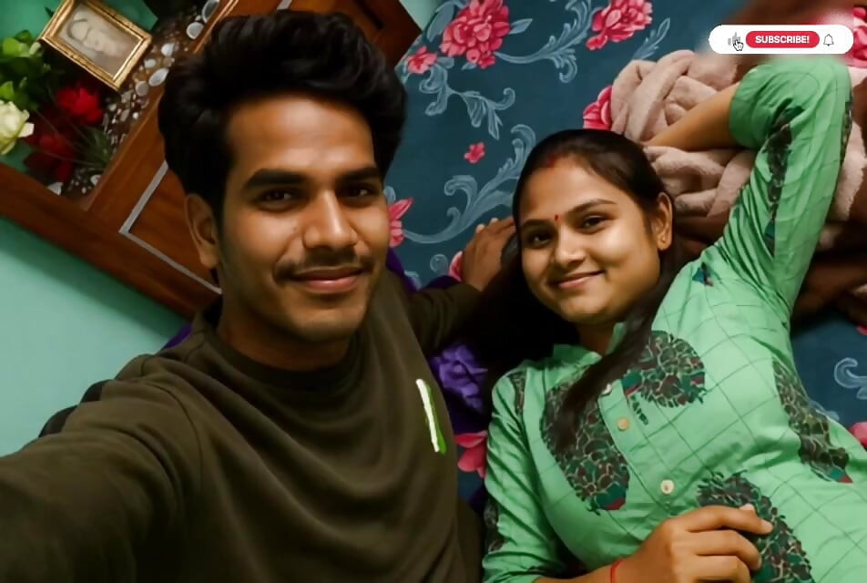 New married indoor Desi indian beautiful  kissing by -Snapchat143