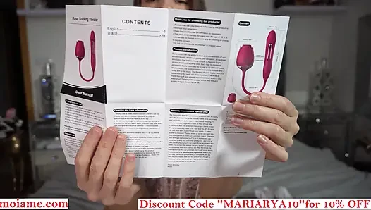 Moiame сосет вибратор Rose, секс-игрушки код MARIARYA10 для 10 OFF