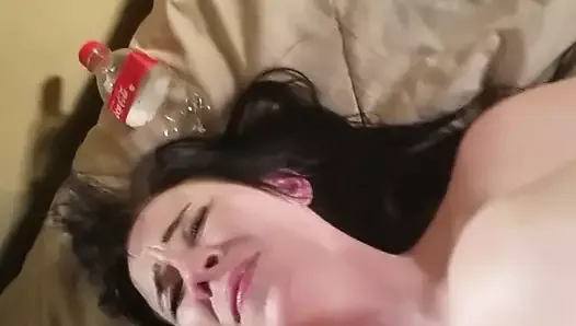 She's not used to big dick BBC hurts her