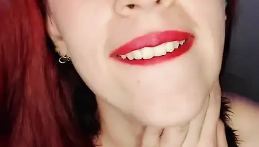 Shyyfxx a Slimy Kitten Playing with Saliva on Her Feet Feet Fetish