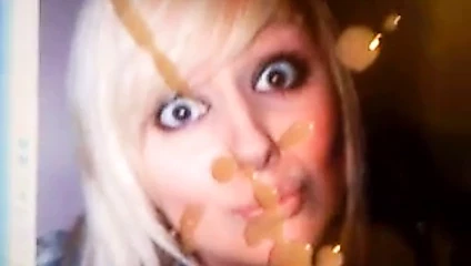pretty blonde facial