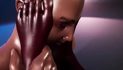 Wild Life Black Goddess Fucking Hand Feetjob