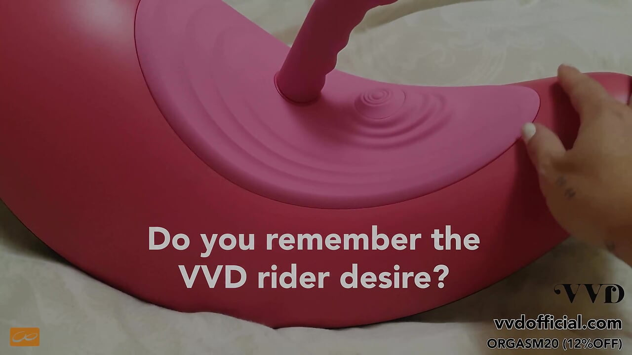 Very Fast Orgasm with the New Vvd Ridergo - Unlimited Orgasm