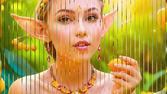 Beautiful Big Breasted Nude Elf Girl with Ackee