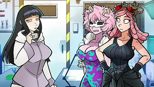 Mei's Project - The Voluptuous Ashido Mine from My Hero Academia Testing the Great Invention of the Beautiful Mei