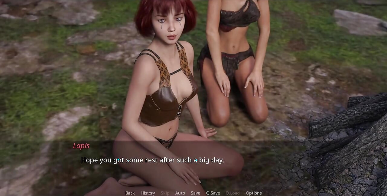 The Lust City - rondborstige zwarte milf kleedt zich voor mij aan
