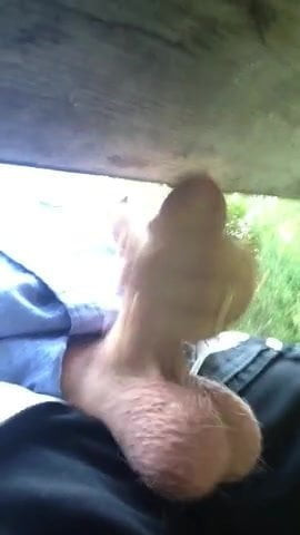 Jerking Off in the Park