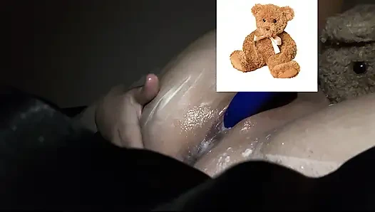 4k-ASMR YOGURT FOOD FETISH- KINKY STEPSISTER MASTURBATES WITH DILDO- CUMFLATION HENTAI-  -ARABIAN SNOWWHITE