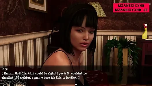 Betrügender ehemann fickt seine freundin vor seiner frau, teil 2 (Lily of the Valley Gameplay)