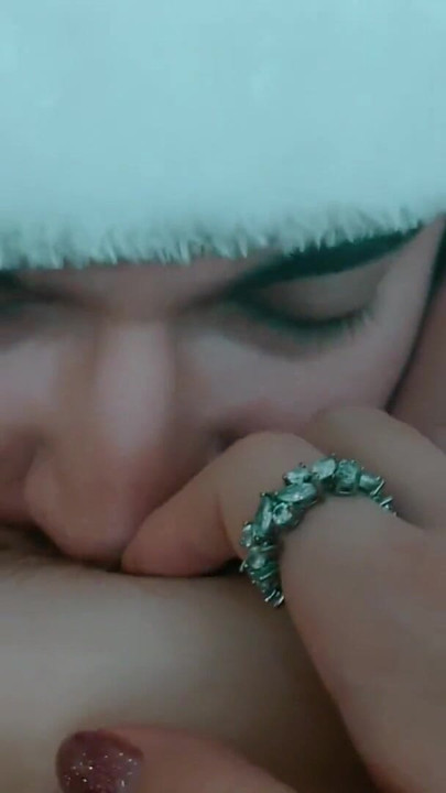 Santa Claus fulfilled the wish of sweet girl mistress and gave her a cunt-licker slave as a gift! | Clip 1