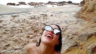 Pijenje pišaće na plaži podeljena sperma guta sve