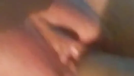 She takes two huge dildo's