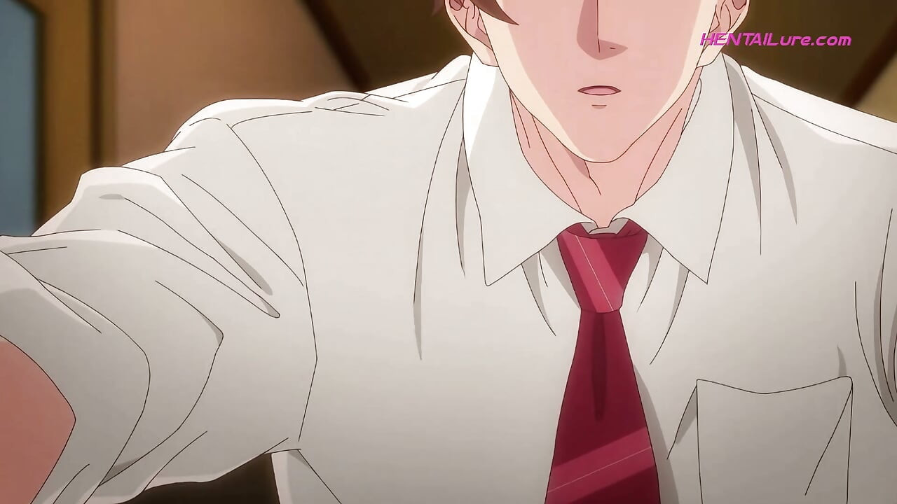 Rapaz dominante fode o amante de quatro e jorra no cu apertado e aberto - Anime Gay