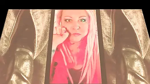 The cute mistress wants to watch you suck on your first BBC and gag on it