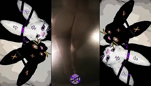 Леди ACE хочет, чтобы ее тугая мокрая киска принимать огромный член от Lord xXx всю ночь в душе