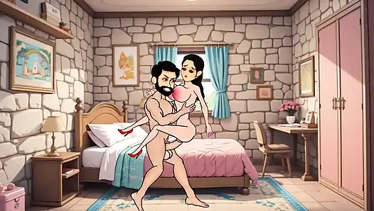 Big dick - wife and husband enjoying The room