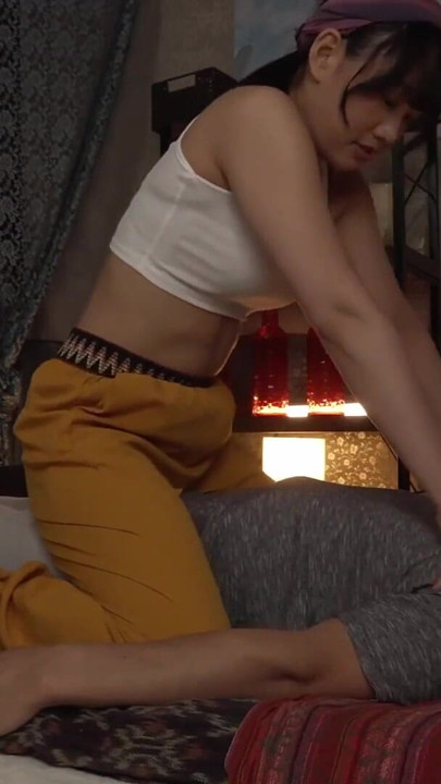 A massage girl at a Thai massage parlor, is actually very weak to pressure and will let you have sex | Clip 2