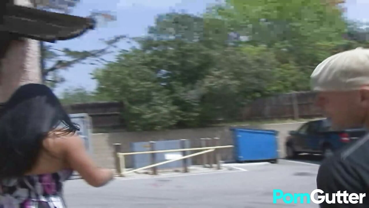 Busty Slut Kimberly Franklin Gets Picked Up and Fucked