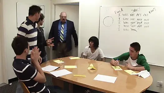 Principal Wood Spanks Nick Ryan