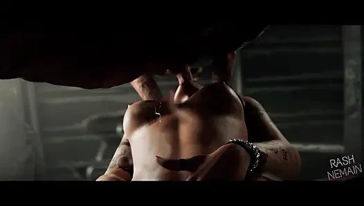 Cyberpunk 2077 - Judy Alvarez WM volle Farbe Grading (Ton) Rashnemain Animation 3D Hentai