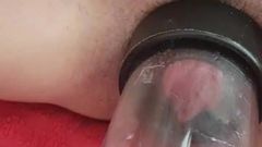 Wife pumping pussy.....ends in mutual cum