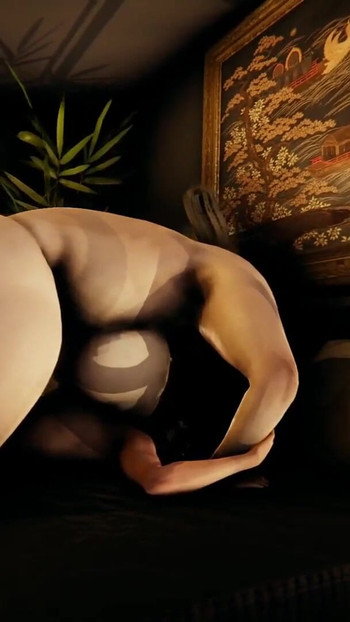 Captivating moment from "Hag-Keg - Wet Nights (LuckyLynx)"