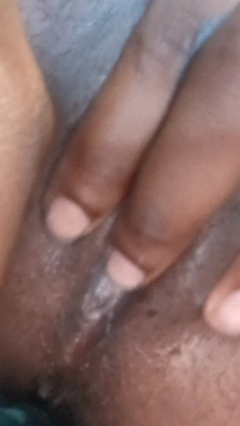 Horny wet black pussy