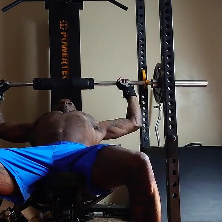 Latihan push day jeremiah mcpherson alias hallelujah johnson