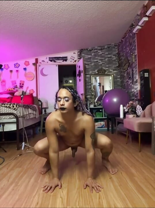 Naked and Stretching