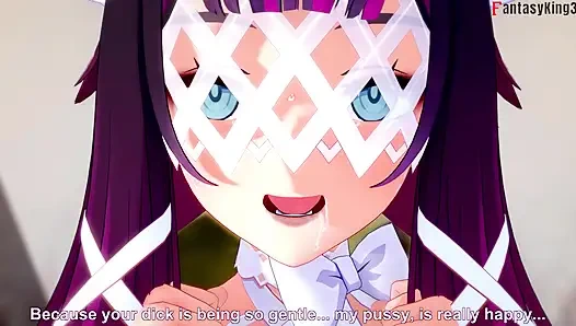 Columbina blowjob - Genshin Impact
