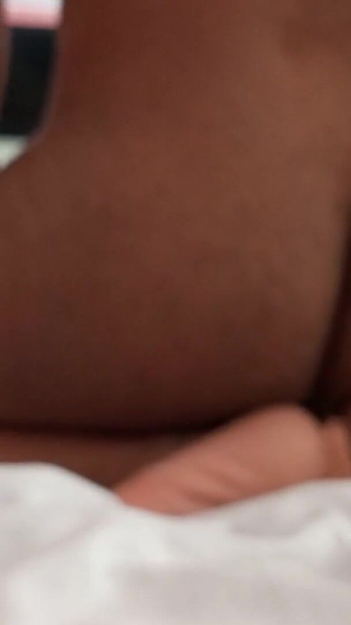 The security guard in my building grabs me by the vagina and ass with his big black cock | Clip 2