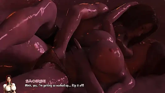 Barbar fetihleri - çamurdaki edepsiz ateşli kızlar