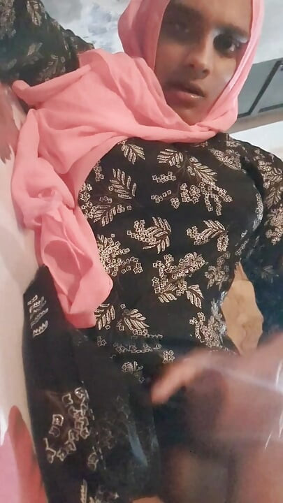 Sissy crossdresser drink her cumm spitting and anal fingering