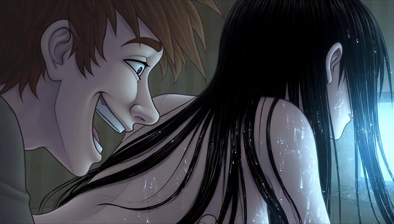 Beautiful Horror Girl Crawled Out of My TV