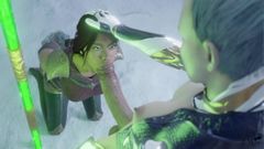 Mortal Kombat - Jade and Frost