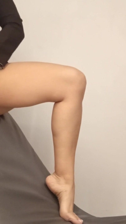 A sexy and playful secretary waits for her boss in a hotel room and masturbates her juicy pussy. | Clip 2