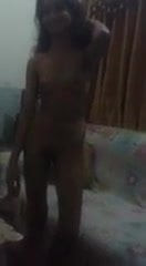 Indian Muslims cousin sister at home 2