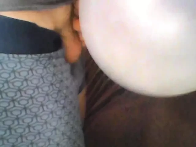 Glove Balloon Pussy Fucking