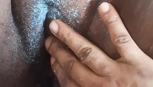Tatlı zenci iri güzel mara egzotik kremsi sulu amcık sikişi