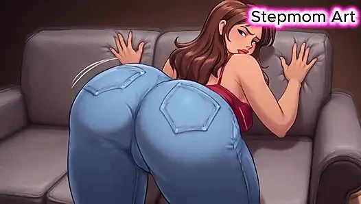 JOI Stepmom Armchair On Fire- Come with me 100% You'll cum - Dirty Talk