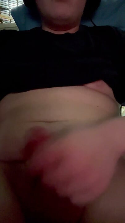 young chub teen (18) edging cock 1