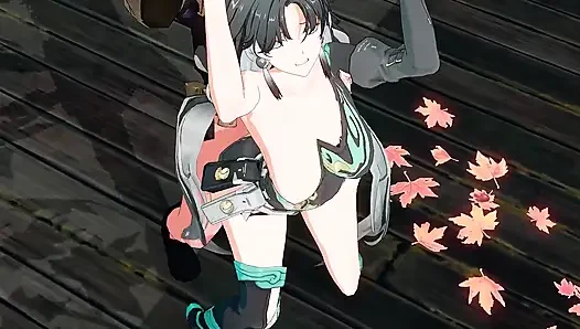 Titreyen dalgalar - jianxin erotik seks ve sakso - 3d hentai animasyon